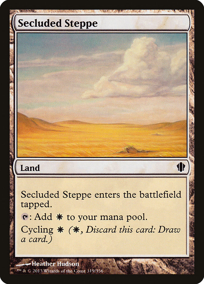 Secluded Steppe [Commander 2013] | Tables and Towers