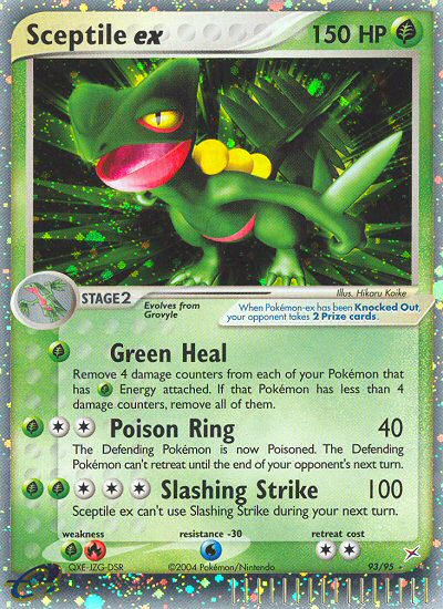 Sceptile ex (93/95) [EX: Team Magma vs Team Aqua] | Tables and Towers