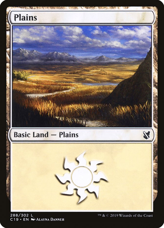 Plains (288) [Commander 2019] | Tables and Towers