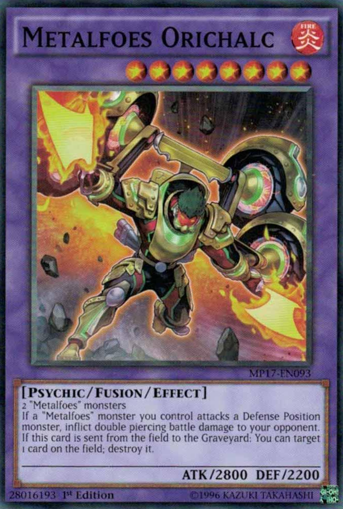 Metalfoes Orichalc [MP17-EN093] Common | Tables and Towers