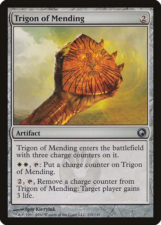 Trigon of Mending [Scars of Mirrodin] | Tables and Towers