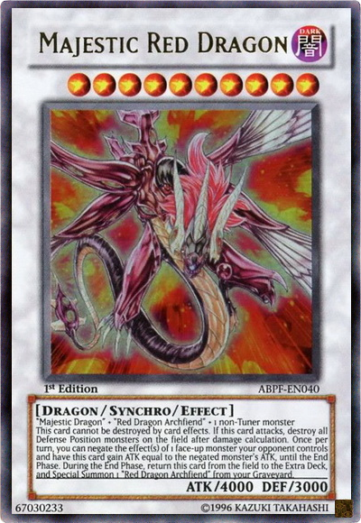 Majestic Red Dragon [ABPF-EN040] Ultra Rare | Tables and Towers