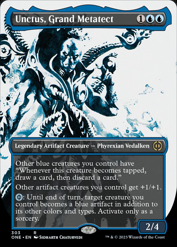 Unctus, Grand Metatect (Borderless Ichor) [Phyrexia: All Will Be One] | Tables and Towers