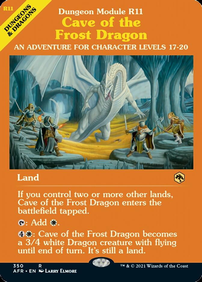 Cave of the Frost Dragon (Dungeon Module) [Dungeons & Dragons: Adventures in the Forgotten Realms] | Tables and Towers