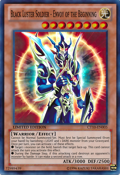 Black Luster Soldier - Envoy of the Beginning [CT10-EN005] Super Rare | Tables and Towers