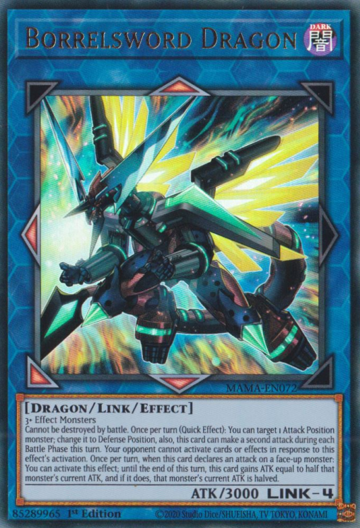 Borrelsword Dragon [MAMA-EN072] Ultra Rare | Tables and Towers