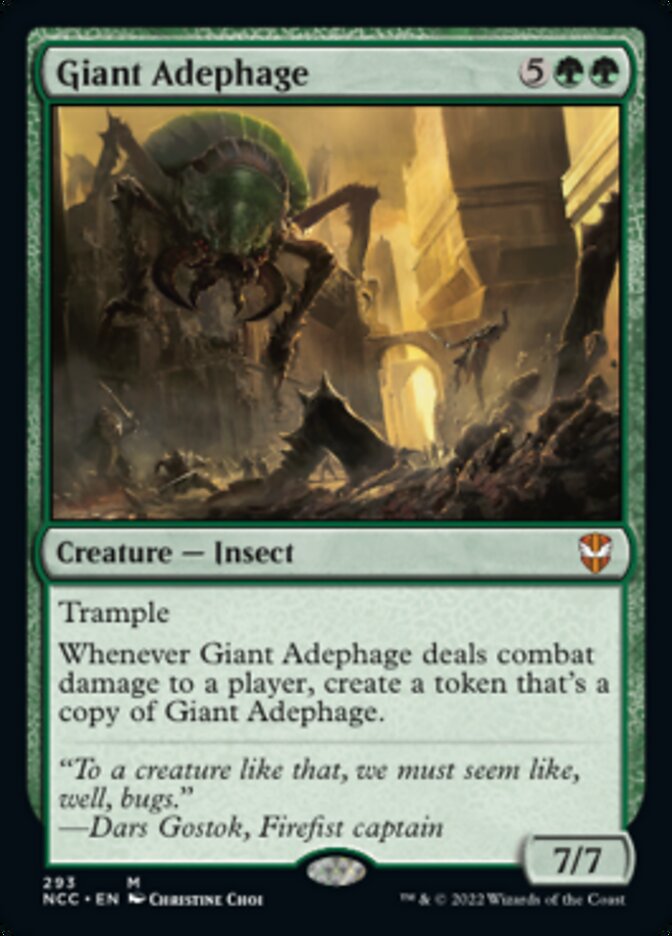 Giant Adephage [Streets of New Capenna Commander] | Tables and Towers