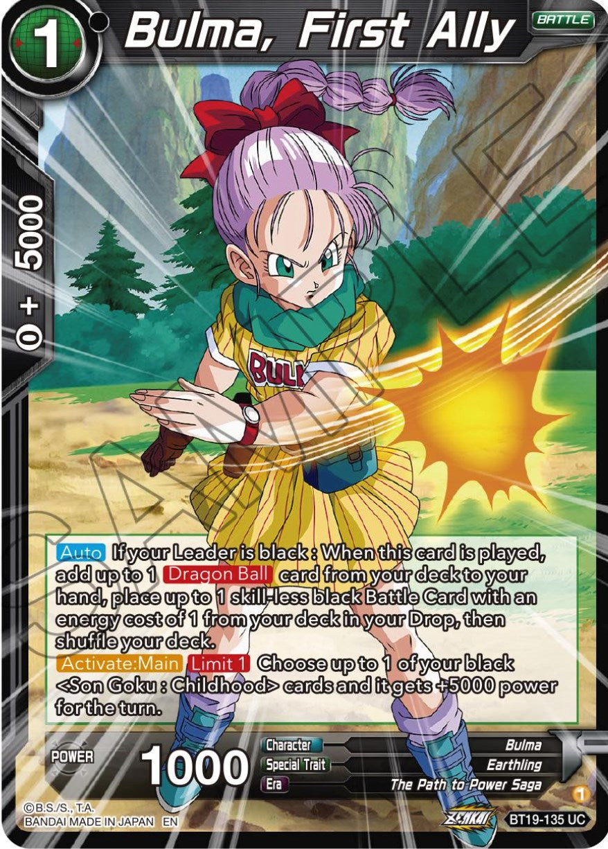 Bulma, First Ally (BT19-135) [Fighter's Ambition] | Tables and Towers