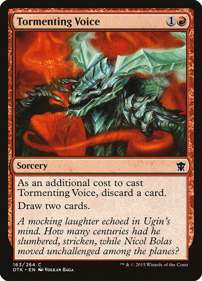 Tormenting Voice [Dragons of Tarkir] | Tables and Towers