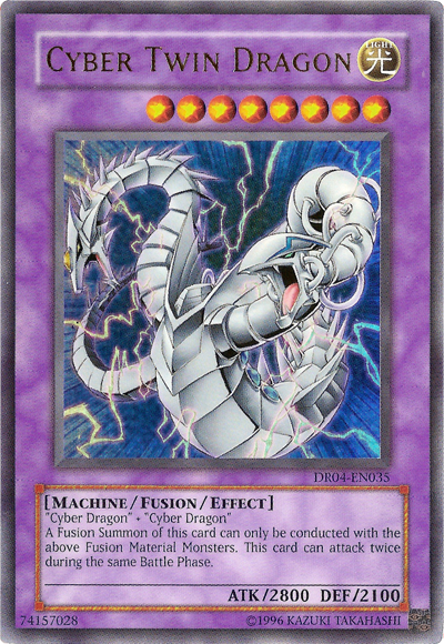 Cyber Twin Dragon [DR04-EN035] Ultra Rare | Tables and Towers