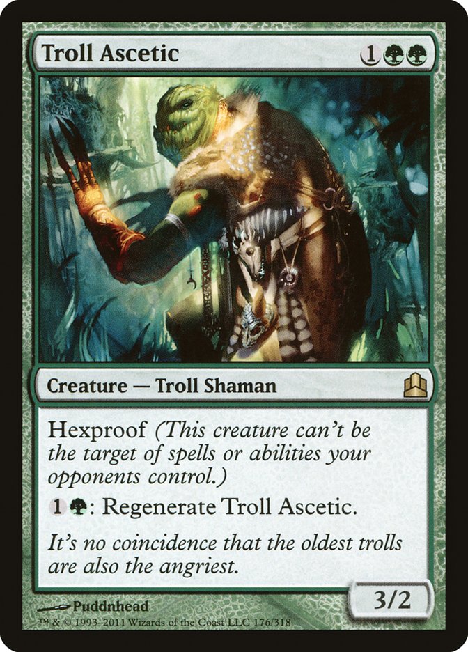 Troll Ascetic [Commander 2011] | Tables and Towers