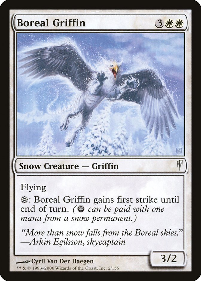 Boreal Griffin [Coldsnap] | Tables and Towers