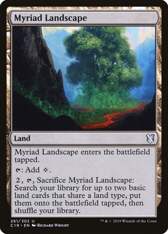 Myriad Landscape [Commander 2019] | Tables and Towers