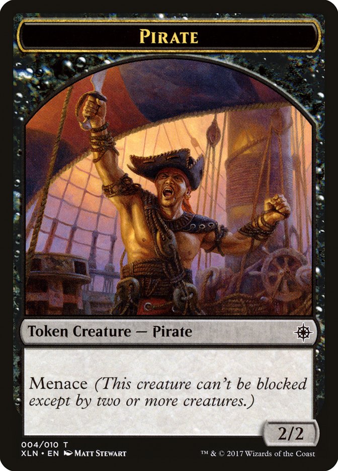 Pirate Token [Ixalan Tokens] | Tables and Towers