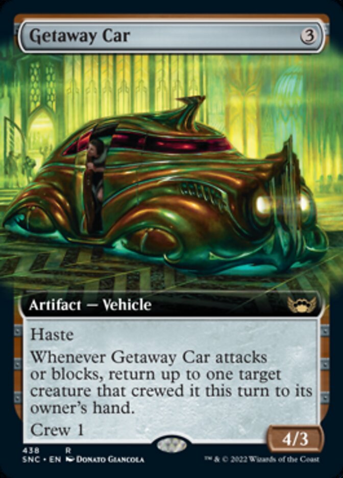 Getaway Car (Extended Art) [Streets of New Capenna] | Tables and Towers