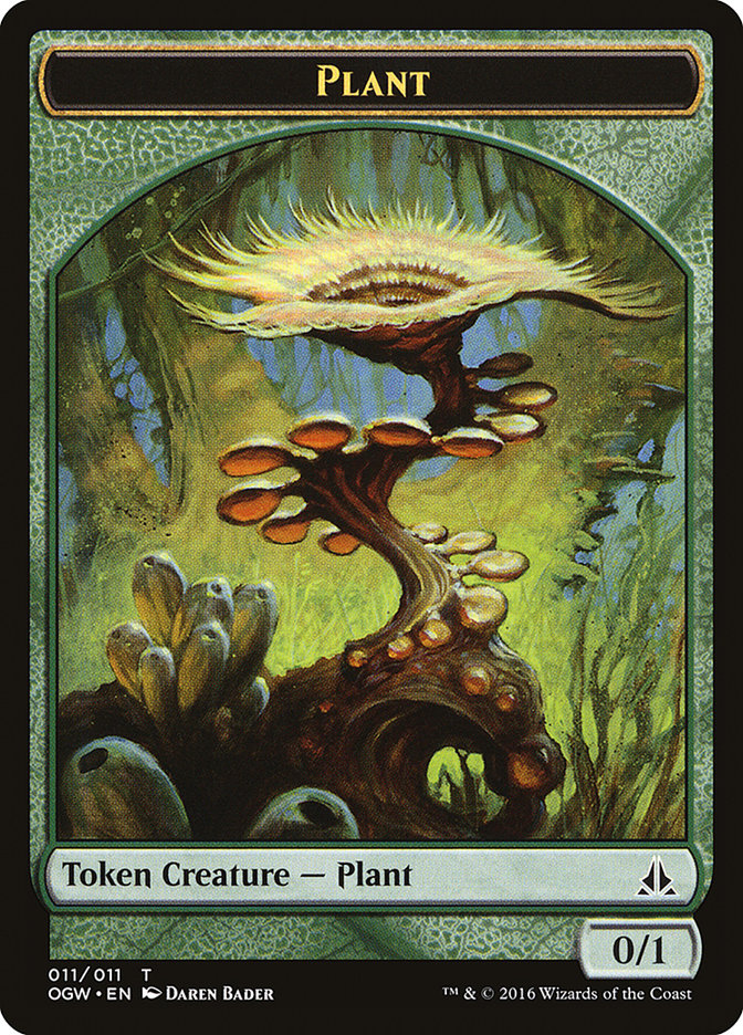 Plant Token [Oath of the Gatewatch Tokens] | Tables and Towers