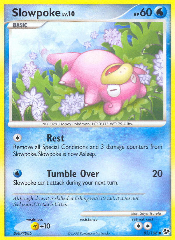 Slowpoke (82/106) [Diamond & Pearl: Great Encounters] | Tables and Towers