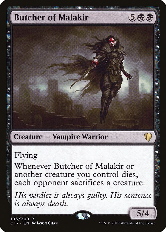 Butcher of Malakir [Commander 2017] | Tables and Towers