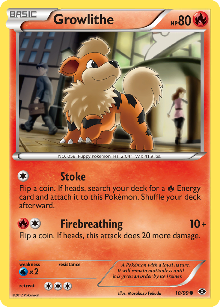 Growlithe (10/99) [Black & White: Next Destinies] | Tables and Towers