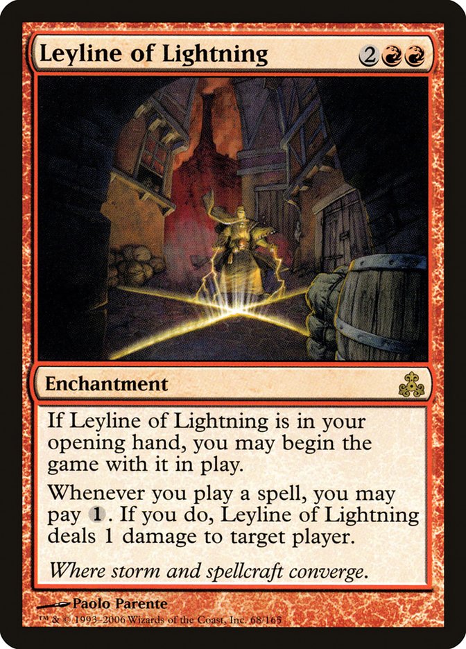 Leyline of Lightning [Guildpact] | Tables and Towers