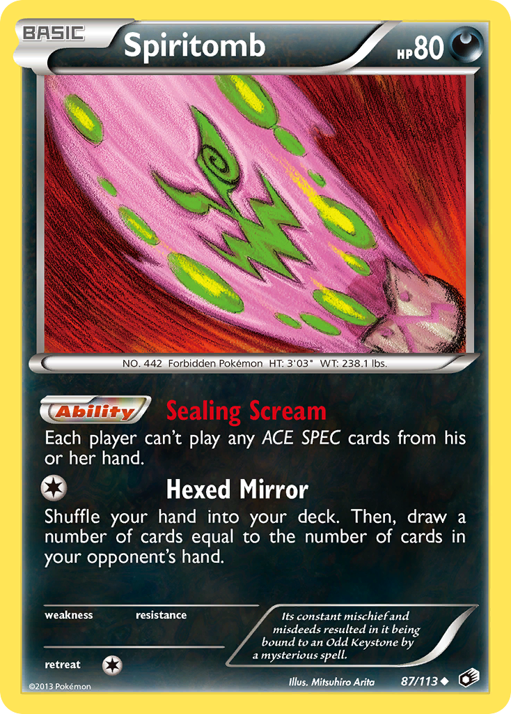 Spiritomb (87/113) [Black & White: Legendary Treasures] | Tables and Towers