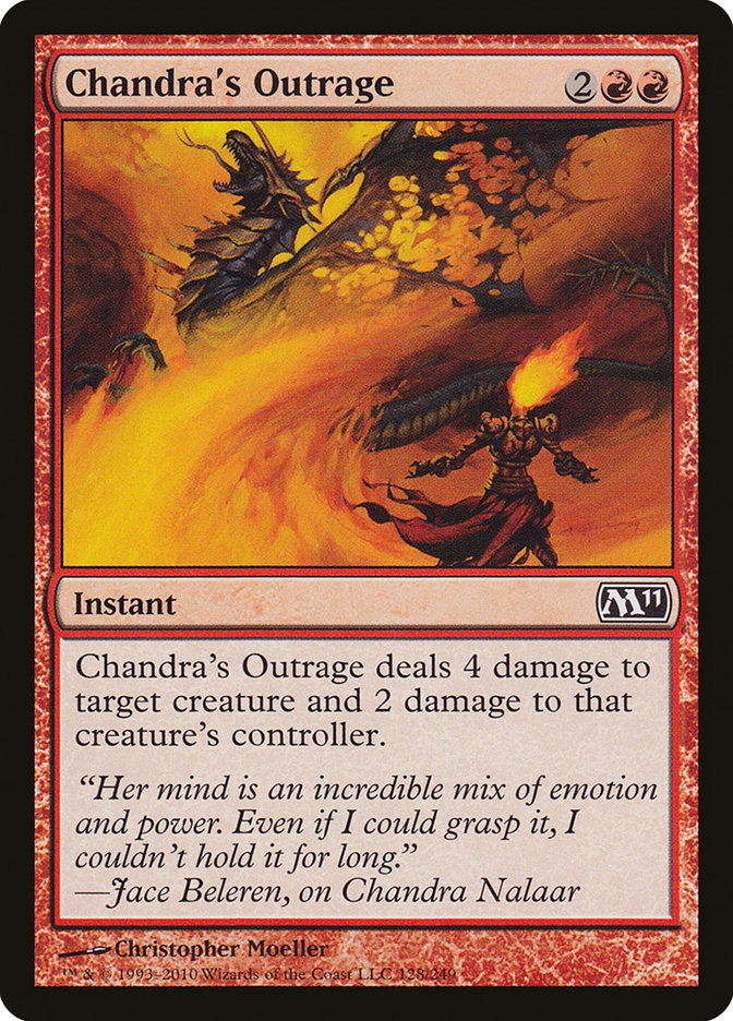 Chandra's Outrage [Magic 2011] | Tables and Towers