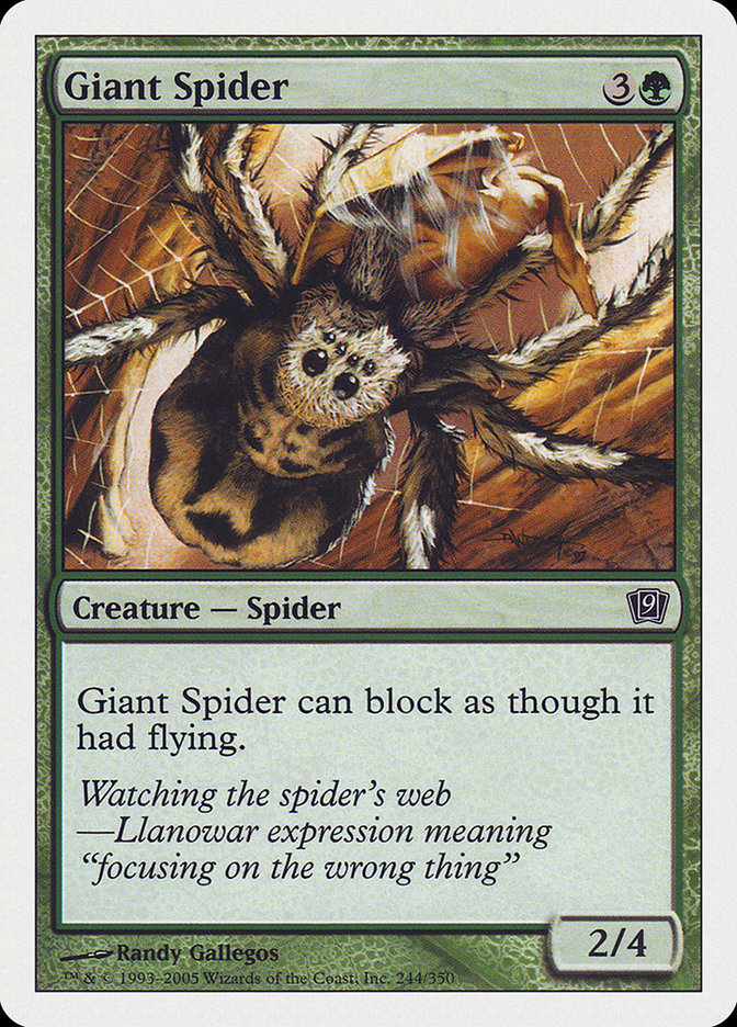 Giant Spider [Ninth Edition] | Tables and Towers