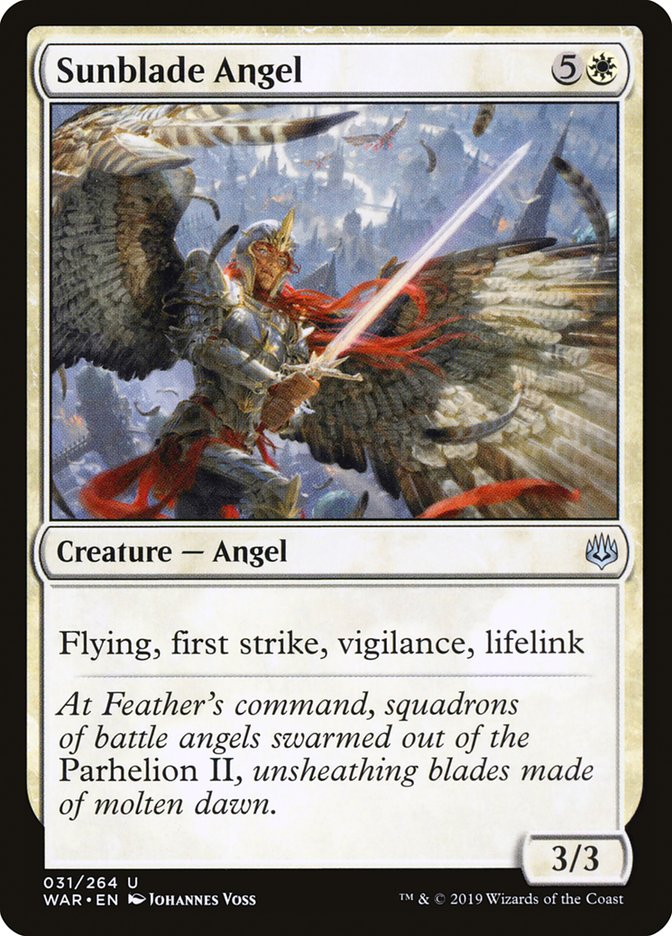 Sunblade Angel [War of the Spark] | Tables and Towers