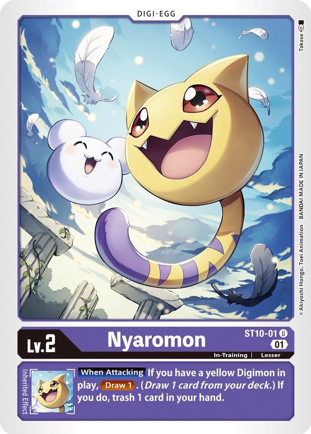 Nyaromon [ST10-01] [Starter Deck: Parallel World Tactician] | Tables and Towers