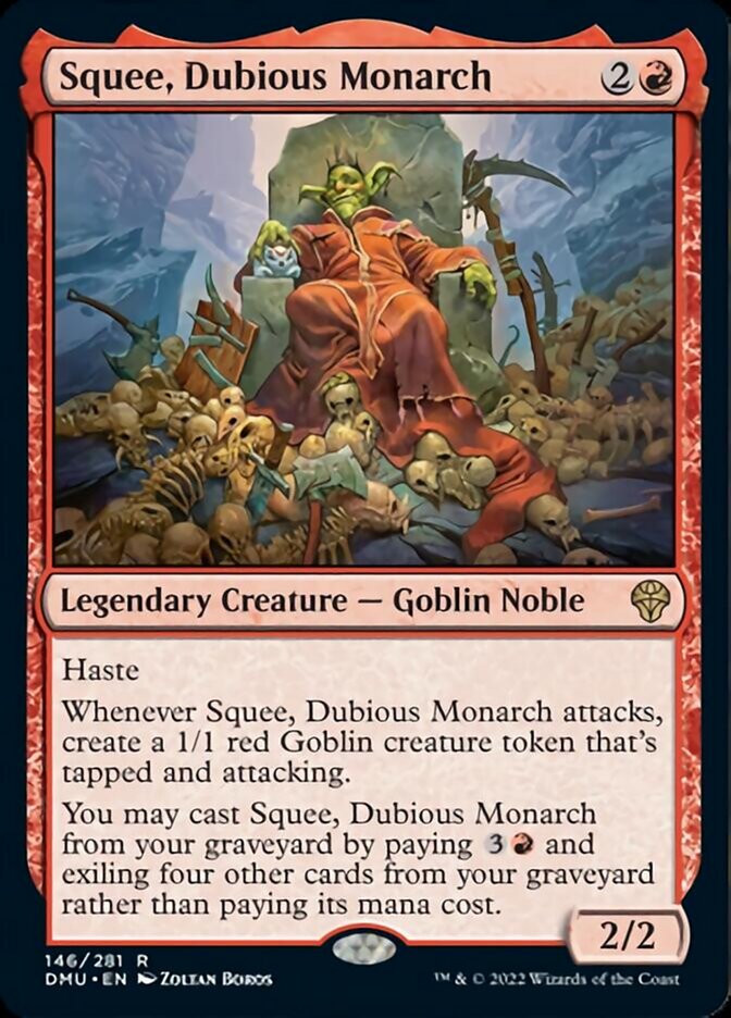 Squee, Dubious Monarch [Dominaria United] | Tables and Towers