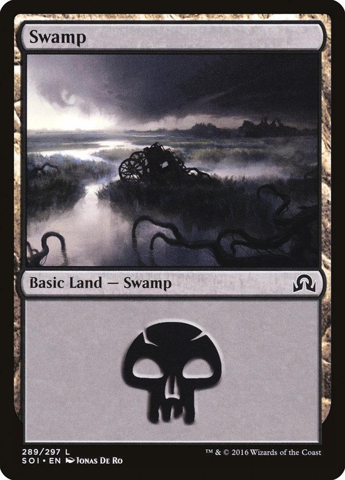 Swamp (289) [Shadows over Innistrad] | Tables and Towers