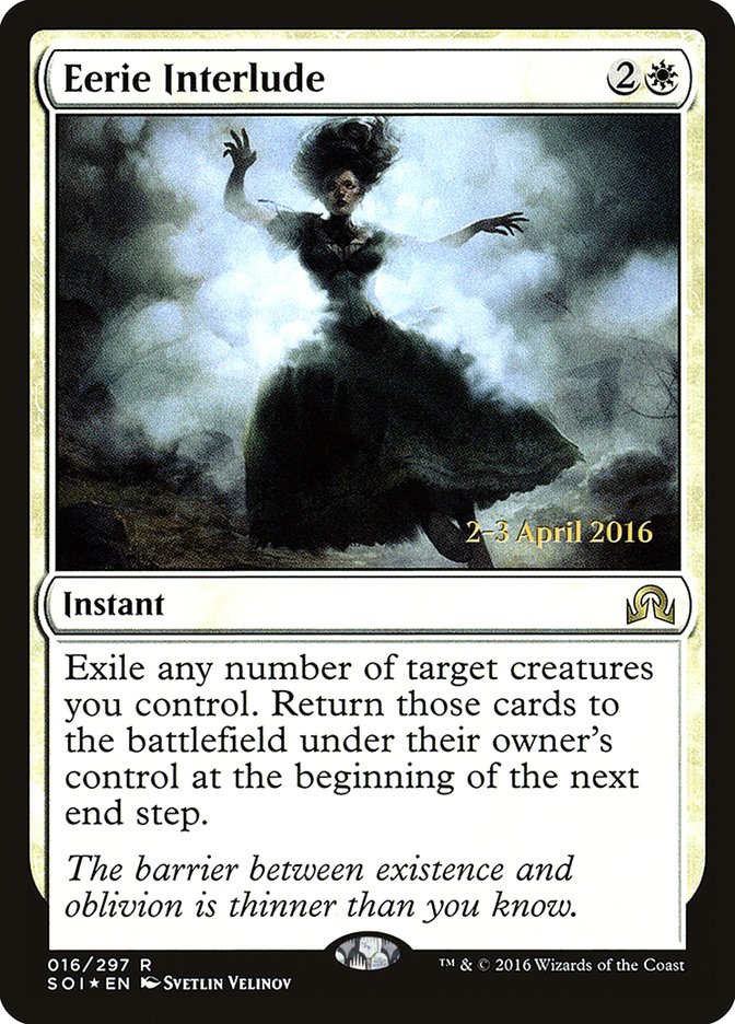 Eerie Interlude [Shadows over Innistrad Prerelease Promos] | Tables and Towers