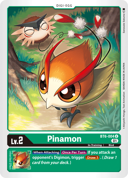 Pinamon [BT6-004] [Double Diamond] | Tables and Towers