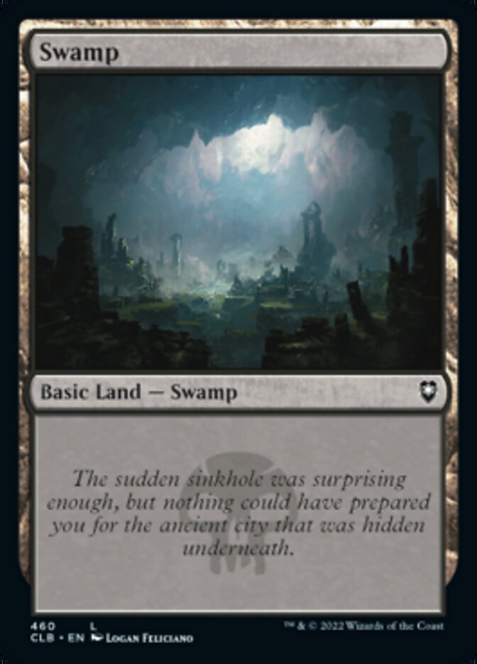 Swamp (460) [Commander Legends: Battle for Baldur's Gate] | Tables and Towers