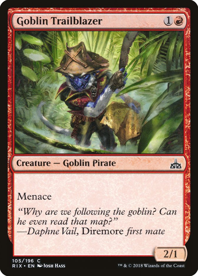 Goblin Trailblazer [Rivals of Ixalan] | Tables and Towers