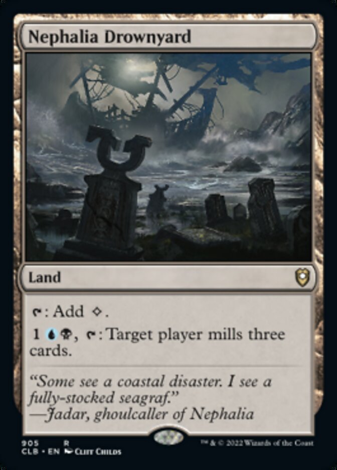 Nephalia Drownyard [Commander Legends: Battle for Baldur's Gate] | Tables and Towers