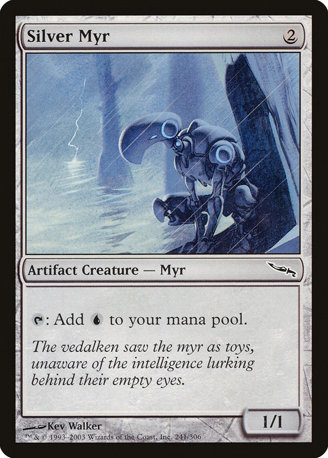 Silver Myr [Mirrodin] | Tables and Towers