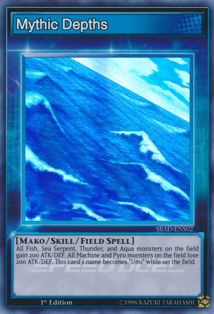 Mythic Depths [SBAD-ENS02] Super Rare | Tables and Towers