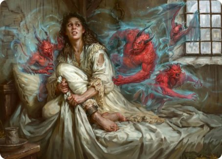 Eruth, Tormented Prophet Art Card [Innistrad: Crimson Vow Art Series] | Tables and Towers