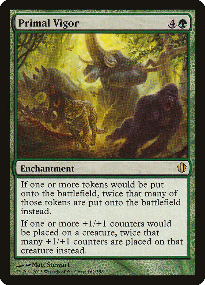 Primal Vigor [Commander 2013] | Tables and Towers