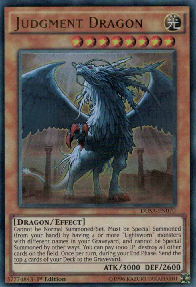 Judgment Dragon [DUSA-EN070] Ultra Rare | Tables and Towers