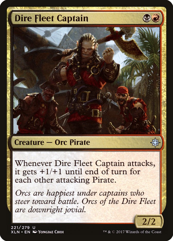 Dire Fleet Captain [Ixalan] | Tables and Towers