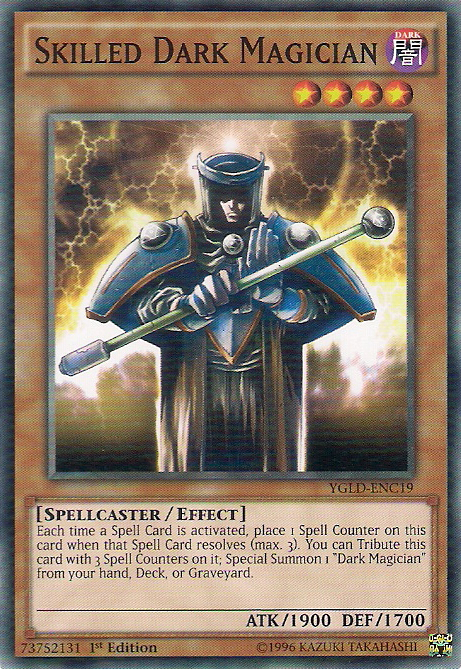 Skilled Dark Magician [YGLD-ENC19] Common | Tables and Towers