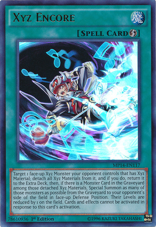 Xyz Encore [MP14-EN117] Ultra Rare | Tables and Towers