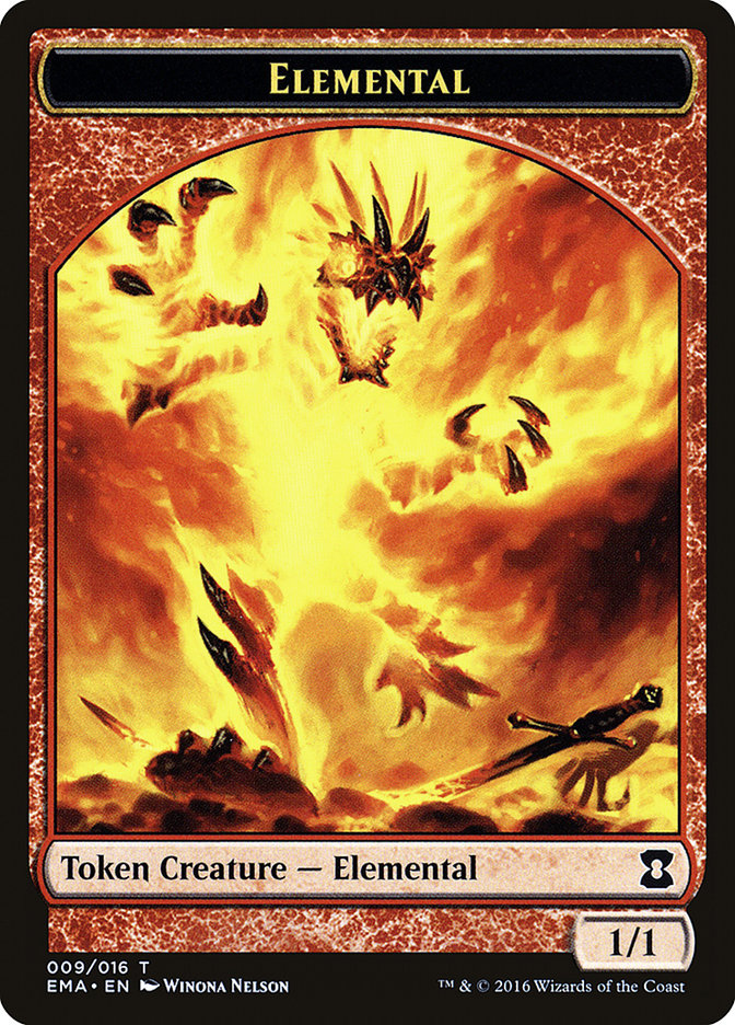 Elemental Token (009/016) [Eternal Masters Tokens] | Tables and Towers