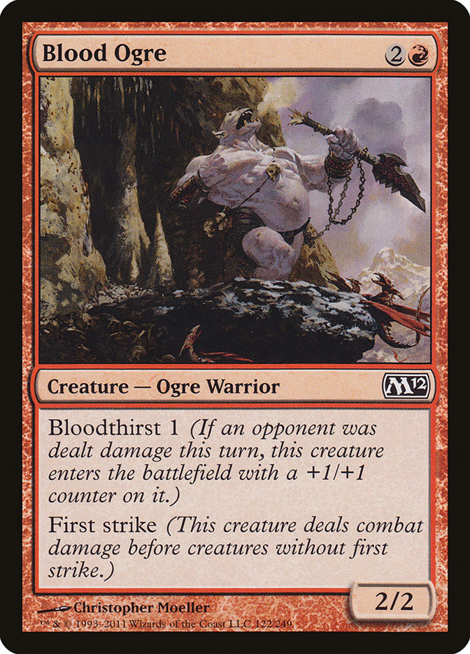 Blood Ogre [Magic 2012] | Tables and Towers