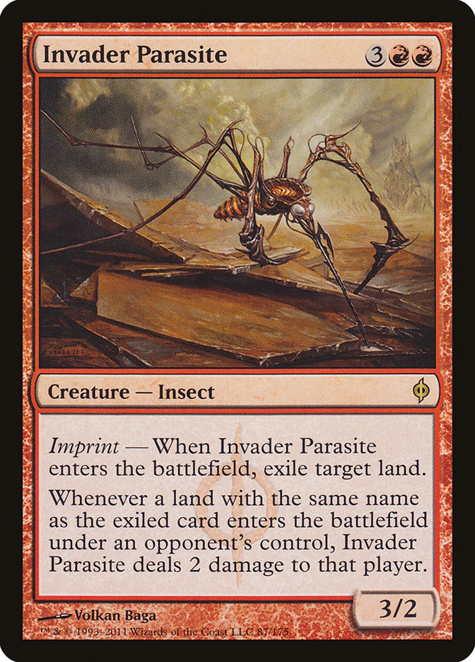 Invader Parasite [New Phyrexia] | Tables and Towers