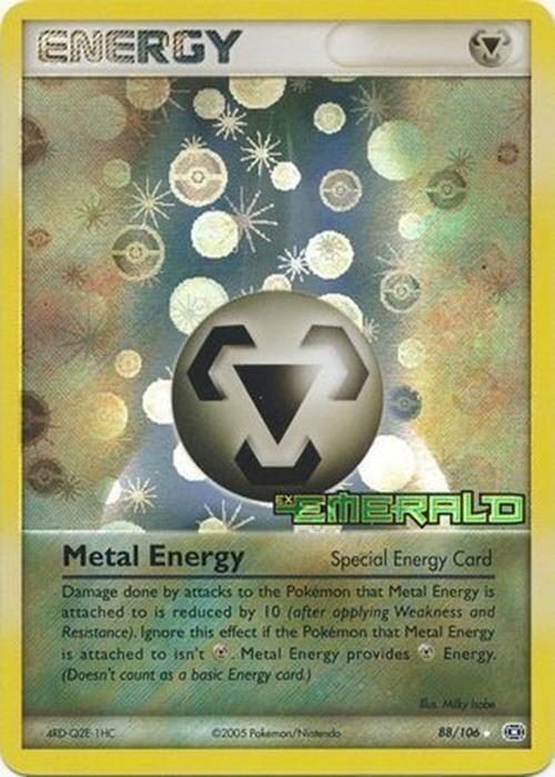 Metal Energy (88/106) (Stamped) [EX: Emerald] | Tables and Towers