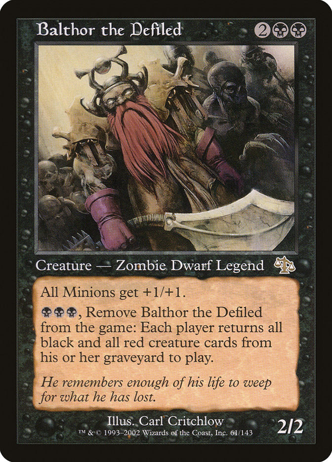 Balthor the Defiled [Judgment] | Tables and Towers