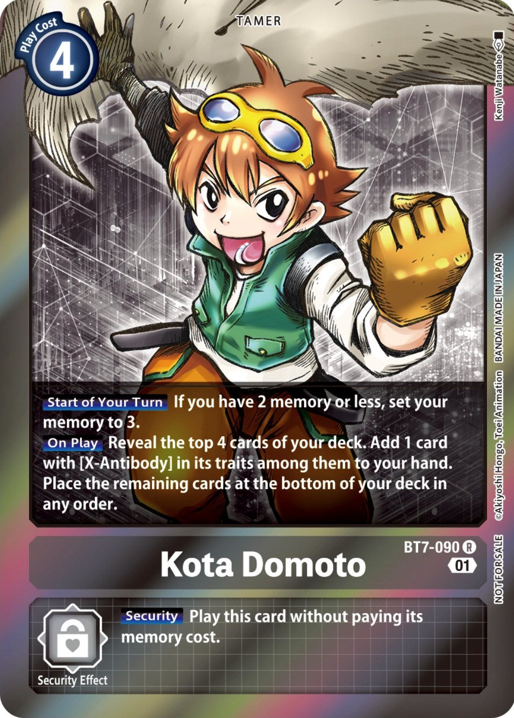 Kota Domoto [BT7-090] (Event Pack 4) [Next Adventure Promos] | Tables and Towers